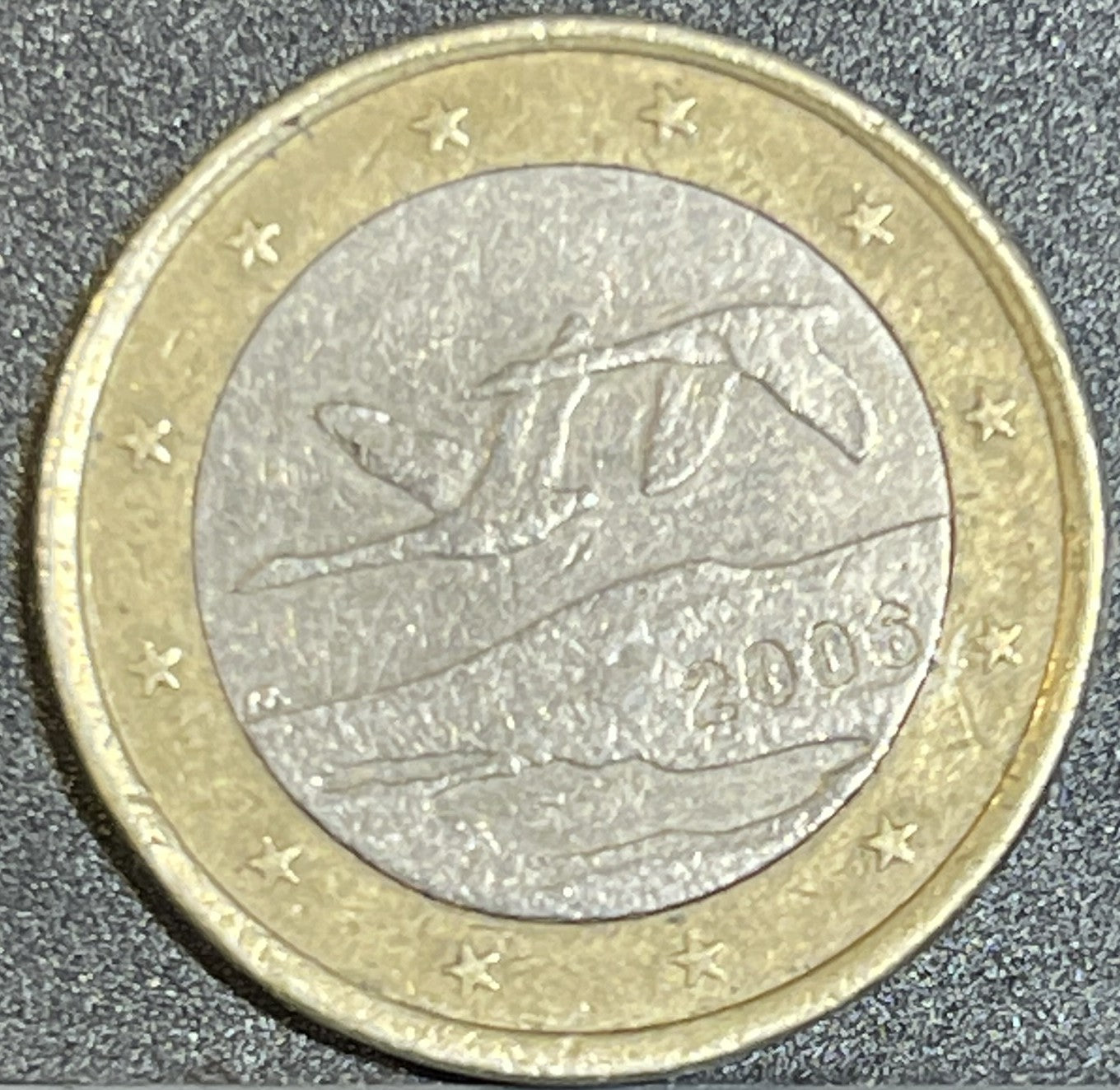 1 Euro Finlandia 2003 - Cigni in Volo - Euro Rare