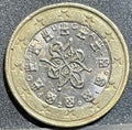 1 Euro Portogallo 2002 - Sigillo Reale Alfonso I Henriques - Euro Rare