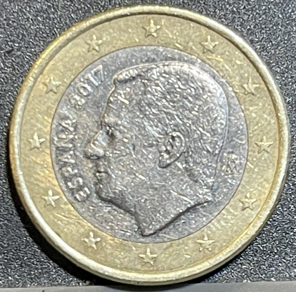 1 Euro Spagna 2017 - Re Felipe VI - Euro Rare