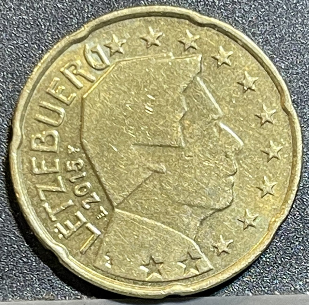20 Centesimi Lussemburgo 2015 - Granduca Henri - Euro Rare