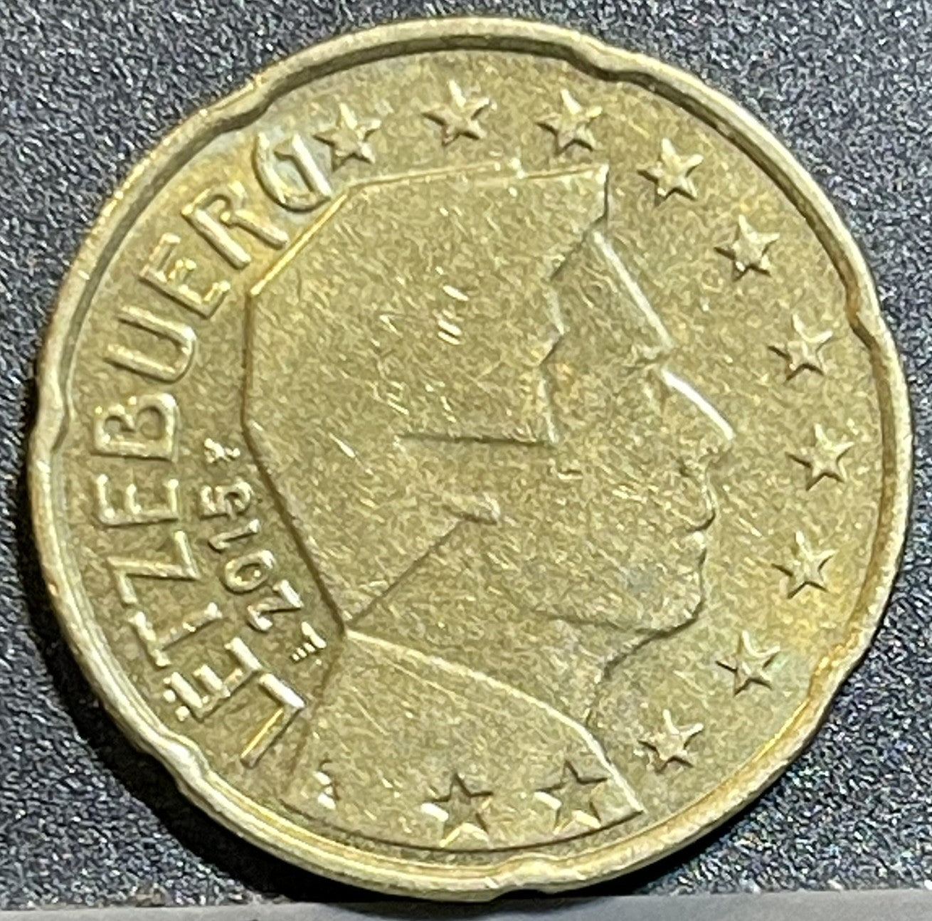 20 Centesimi Lussemburgo 2015 - Granduca Henri - Euro Rare