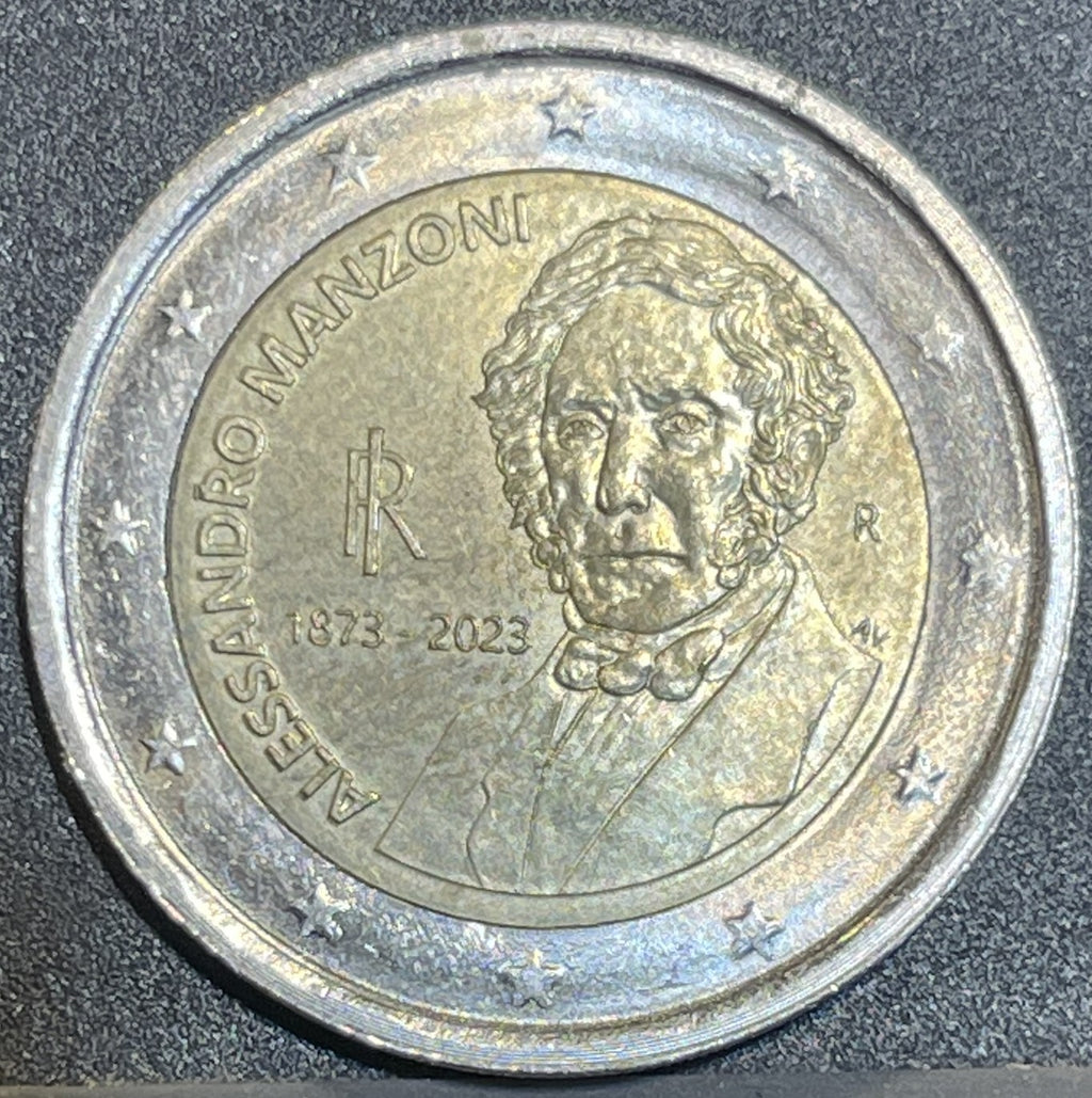2 Euro Commemorativa Italia 2023 - 150° Anniversario Alessandro Manzoni - Euro Rare