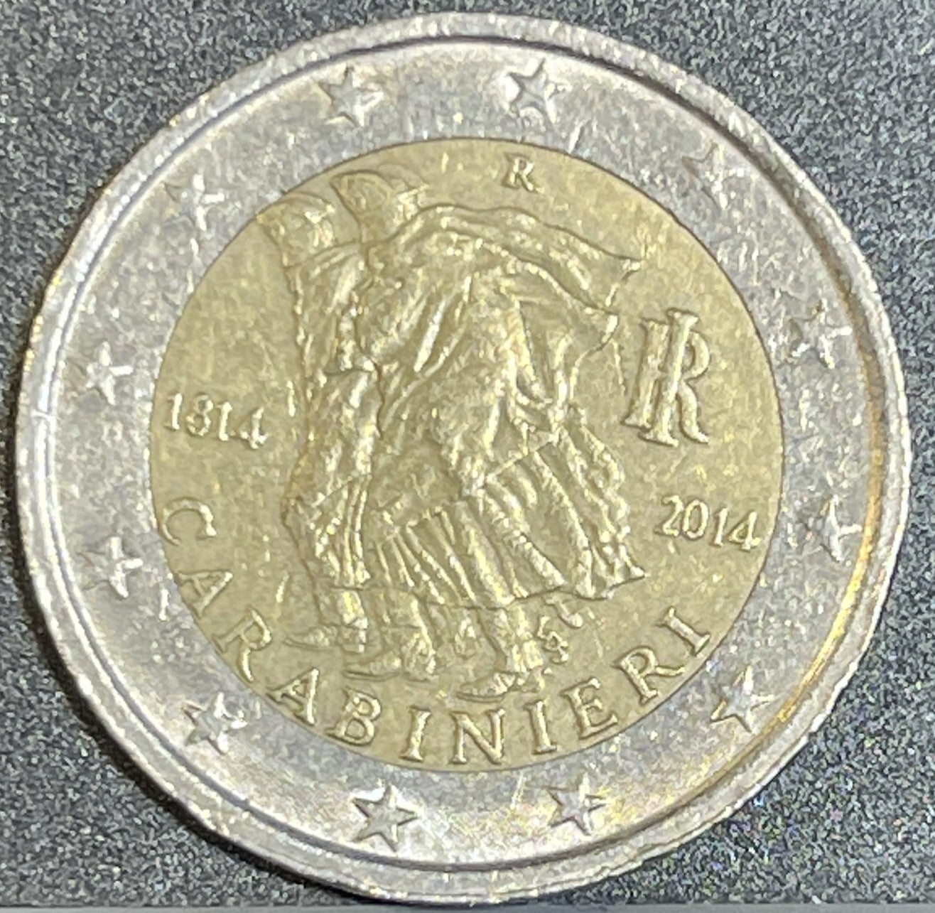 2 Euro Commemorativo Italia 2014 - 200° Anniversario Arma dei Carabinieri - Euro Rare