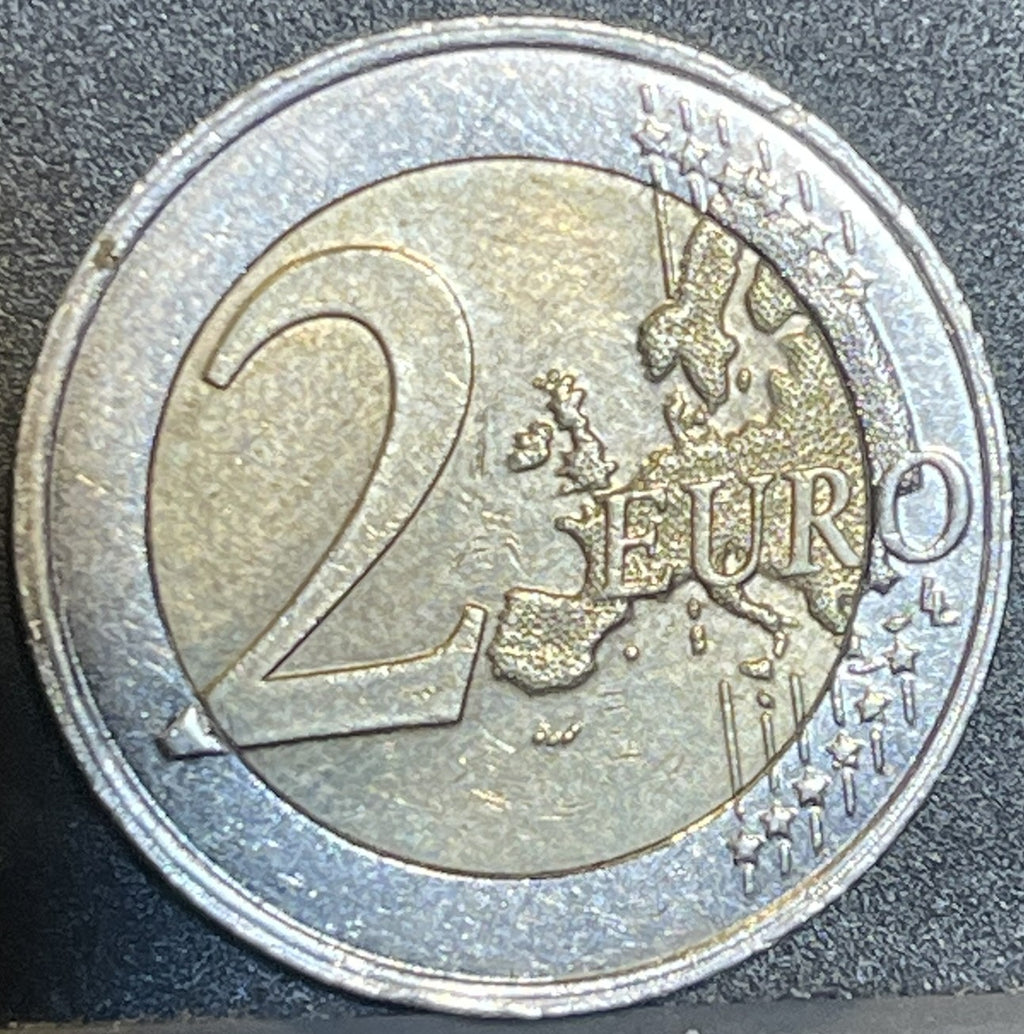 2 Euro Commemorativa Francia 2017 - Nastro Rosa 25° Anniversario - Euro Rare