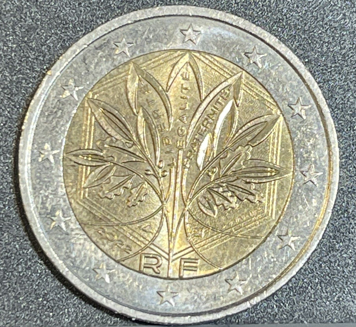 2 Euro Francia 2023 Liberté Égalité Fraternité - Albero della Vita - Euro Rare
