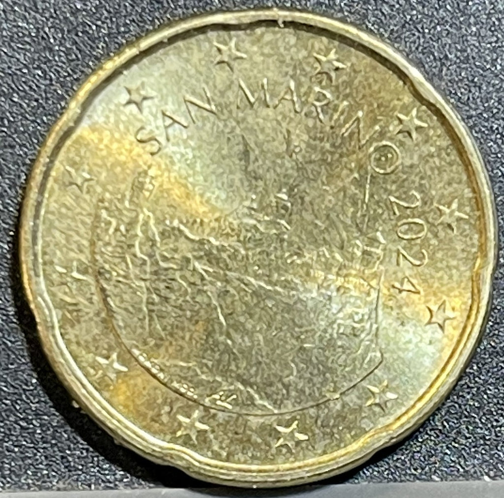 20 Centesimi San Marino 2024 - Euro Rare